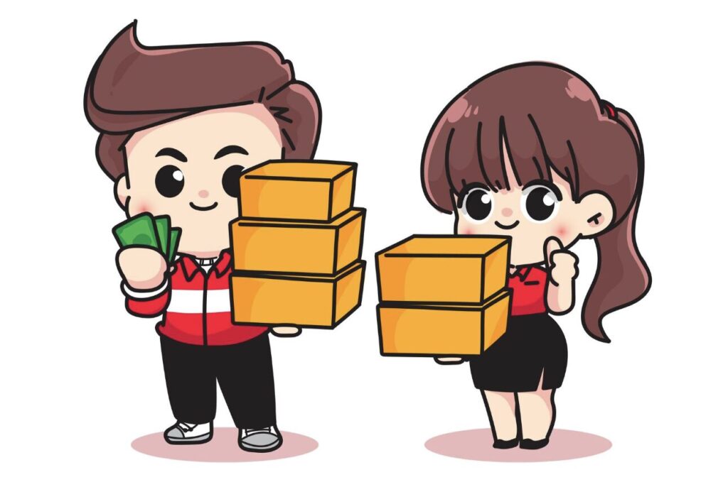 配達でも店受け取りでもどちらでもOK